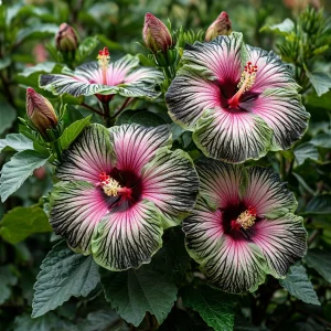 Гибискус Амбер Лайт купить по цене от 490р. в интернет-магазине «Посадика» с доставкой почтой в в  Башкортостане и по всей России – [изображение №1].