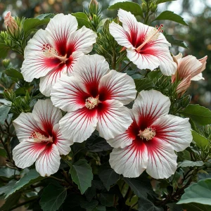 Гибискус Рэд Элеганс купить по цене от 380р. в интернет-магазине «Посадика» с доставкой почтой в в  Башкортостане и по всей России – [изображение №1].