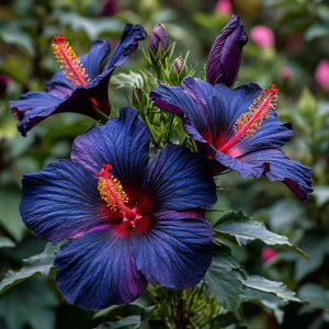 Гибискус Саншайн Кисс купить по цене от 450р. в интернет-магазине «Посадика» с доставкой почтой в в  Башкортостане и по всей России – [изображение №1].