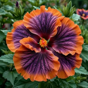 Гибискус Оранж Спел купить по цене от 285р. в интернет-магазине «Посадика» с доставкой почтой в в  Башкортостане и по всей России – [изображение №1].