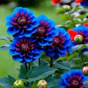 Георгин Аквамарин купить по цене от 318р. в интернет-магазине «Посадика» с доставкой почтой в в  Башкортостане и по всей России – [изображение №1].