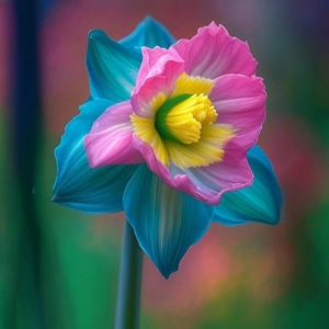 Нарцисс Амбер Глоу купить по цене от 2000р. в интернет-магазине «Посадика» с доставкой почтой в в  Башкортостане и по всей России – [изображение №1].